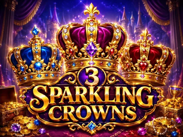 3 Sparking Crowns — tragamonedas en DaleWin